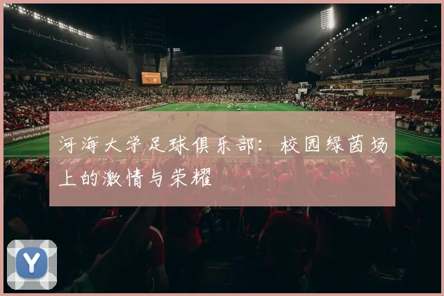 河海大学足球俱乐部：校园绿茵场上的激情与荣耀